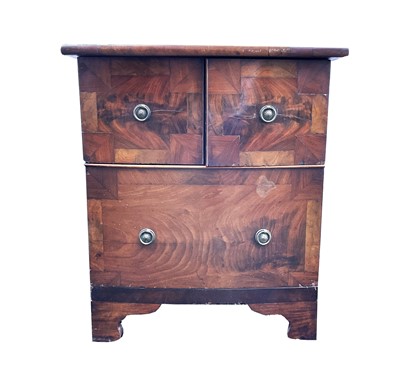 Lot 3243 - An early 19th century mahogany bow front...