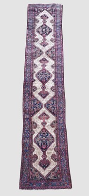 Lot 2990 - A good Hamadan runner, North West Persia,...