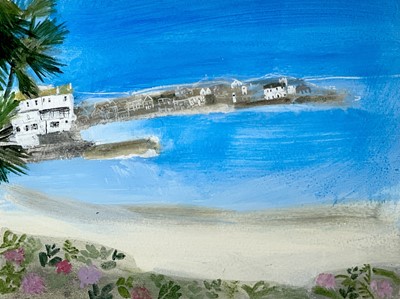 Lot 95 - Emma JEFFRYES (1967) Portminster Beach View,...