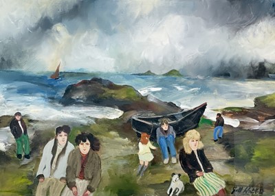 Lot 19 - Gill WATKISS (1938) Towards the Brisons, Cape...