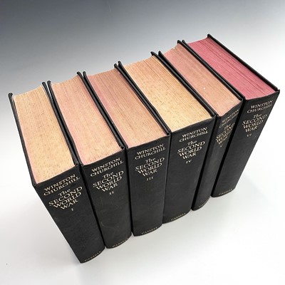 Lot 89 - WINSTON CHURCHILL. 'The Second World War,'...