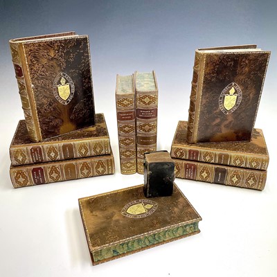 Lot 94 - BINDINGS. Nine Probus School prizes, uniformly...