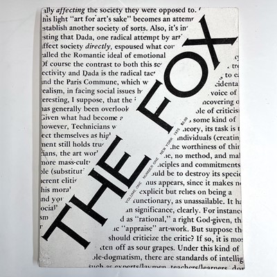 Lot 95 - 'The Fox,' volume one, number one, New York,...