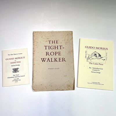 Lot 99 - GUIDO MORRIS. 'The Tight-Rope Walker,' by...