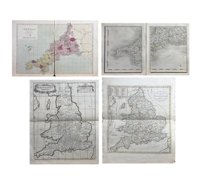 Lot 204 - ROBERT MORDEN. 'Britannia Saxonica,' steel...