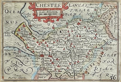 Lot 211 - After JOHN SPEED. 'The Countye Palatine of...