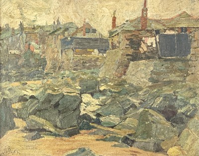 Lot 45 - John Anthony PARK (1880-1962) Wash-day St Ives...