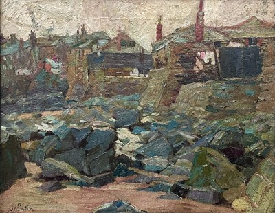 Lot 151 - John Anthony PARK (1880-1962) Wash-day St Ives...