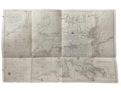 Lot 224 - Dr EDMOND HALLEY. 'A New and Correct Chart of...