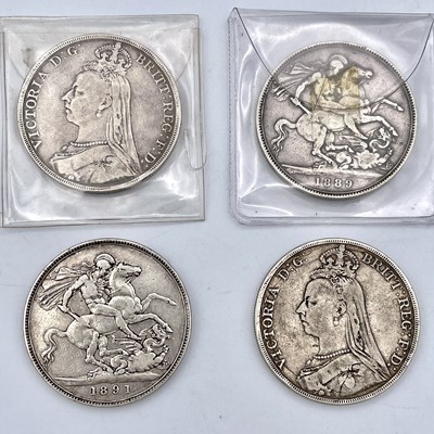 Lot 21 - Great Britain Silver Queen Victoria Jubilee...
