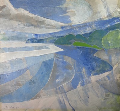 Lot 79 - Tom CROSS (1931-2009) West Beach Gouache...