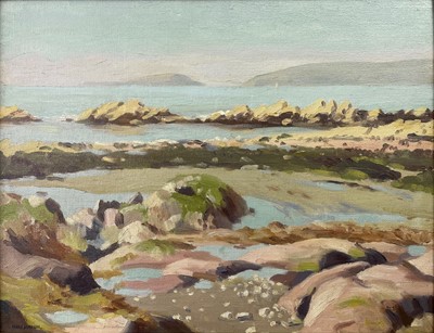 Lot 60 - Frank JAMESON (1899-1968) Low Tide Oil on...
