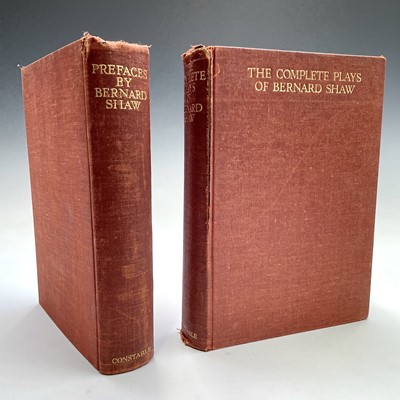 Lot 157 - BERNARD SHAW. 'The Complete Plays,' first...