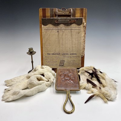 Lot 66 - A Shannon US patent file, with 1898 patent...