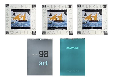 Lot 68 - Alfred WALLIS (1855-1942) Four posters...