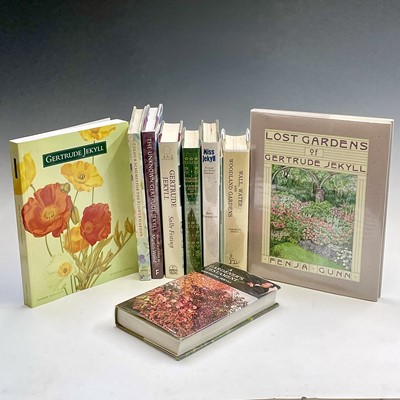 Lot 294 - GERTRUDE JEKYLL. Nine books on the life and...