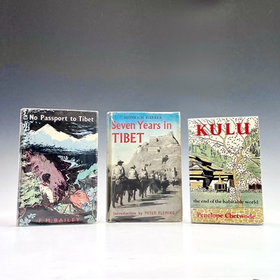 Lot 296 - HEINRICH HARRER. 'Seven Years in Tibet,' first...