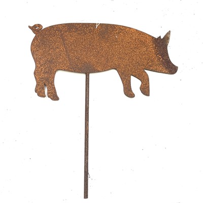Lot 132 - A sheet metal weather vane mount in the form...