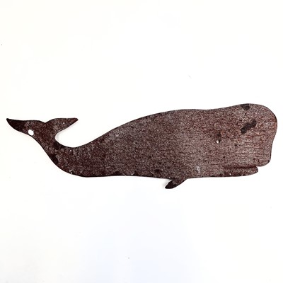 Lot 139 - A sheet metal wall hanging in the form of a...