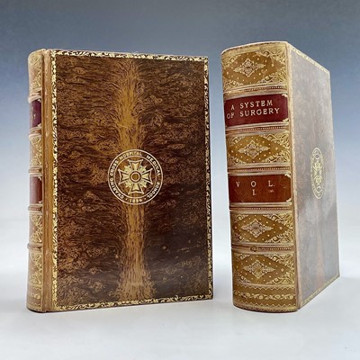 Lot 337 - BINDINGS. 'A System of Surgery,' by C. C....