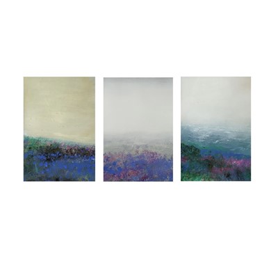 Lot 21 - Chris HANKEY (1963) Bluebells and Campions...