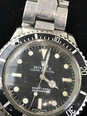 Lot 967 - A Rolex Oyster Perpetual Submariner gentlemans...