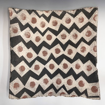 Lot 813 - Jason Wason, a large studio pottery square...