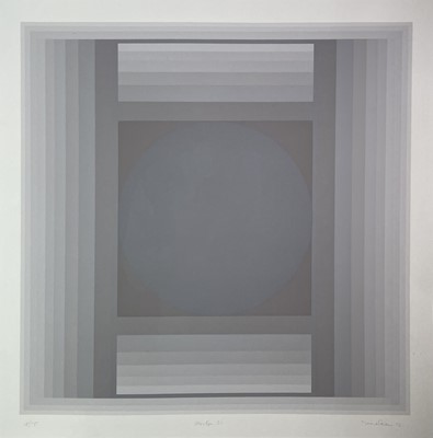 Lot 83 - Paul FEILER (1918-2013) Aduton S I Screenprint...
