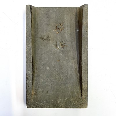Lot 70 - A Chinese scholars ink stone, Ming Dynasty,...