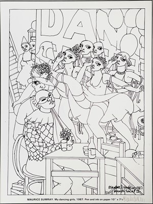 Lot 96 - Maurice SUMRAY (1920-2004) My Dancing Girls  ...