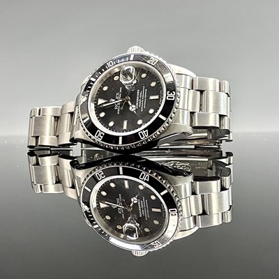 Lot 957 - A good Rolex Submariner Oyster Perpetual Date...
