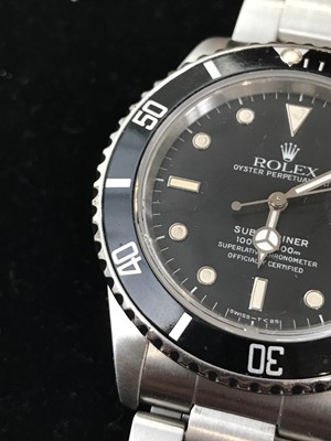Lot 957 - A good Rolex Submariner Oyster Perpetual Date...