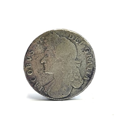 Lot 37 - Great Britain 1688 James II Silver Halfcrown....