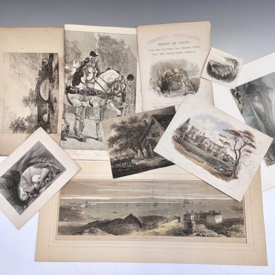 Lot 253 - BOOKPLATES and ENGRAVINGS. London Illustrated...
