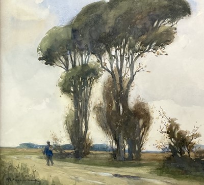 Lot 783 - Edgar Thomas HOLDING (1870-1952) The fen road...