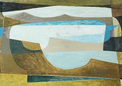 Lot 3 - Biddy PICARD (1922-2019) Coast Oil on board...