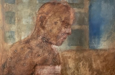 Lot 141 - Naomi FREARS (1963) Broken Heart Mixed media...