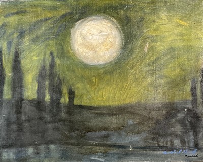 Lot 89 - Isobel Atterbury HEATH (1907-1989) Moon Over...