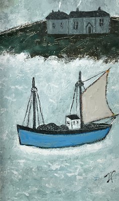 Lot 69 - Joan GILLCHREST (1918-2008) The Blue Crabber...
