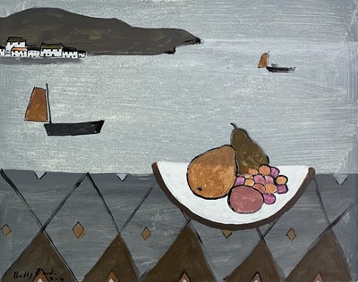 Lot 135 - Biddy PICARD (1922) Dark Headland Mixed media...