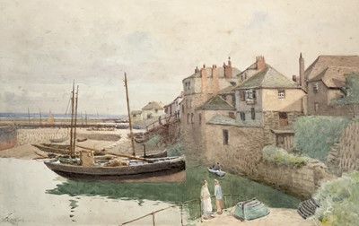 Lot 109 - William Edwards CROXFORD (1852-1926) Mousehole...