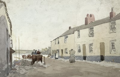 Lot 104 - William Edwards CROXFORD (1852-1926) Newlyn...