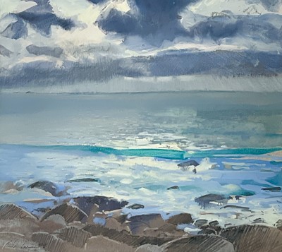 Lot 43 - Paul LEWIN (1967) Nanven Sunset Mixed media...