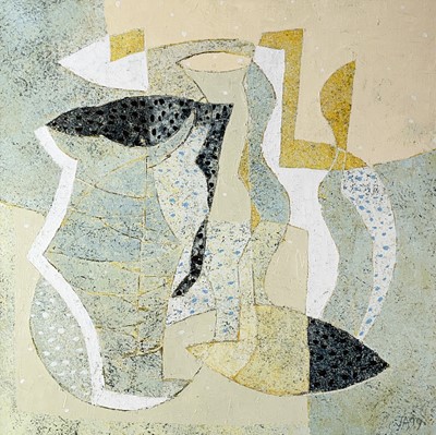 Lot 26 - Jeremy ANNEAR (1949) Sand & Coast Forms Oil on...