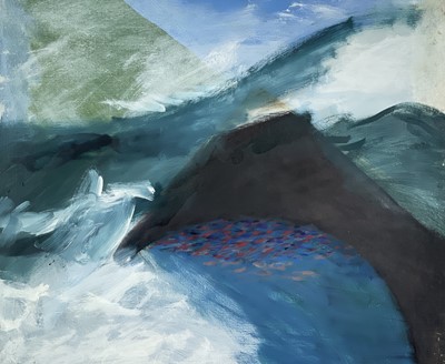 Lot 13 - Jeremy LE GRICE (1936-2012) Wave off Trefusis...