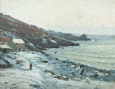 Lot 302 - Samuel John LAMORNA-BIRCH (1869-1955) Snowy...