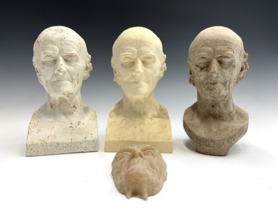 Lot 122 - Alec WILES (1924-2021) plaster marquette bust...