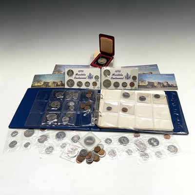 Lot 44 - Canada Coinage. Comprising 4 uncirculated...
