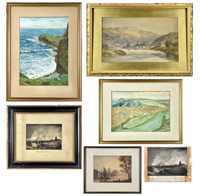 Lot 1496 - English School, 19th century, Tintern Abbey.