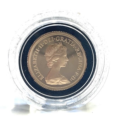 Lot 50 - Great Britain 1979 Sovereign. A cased...